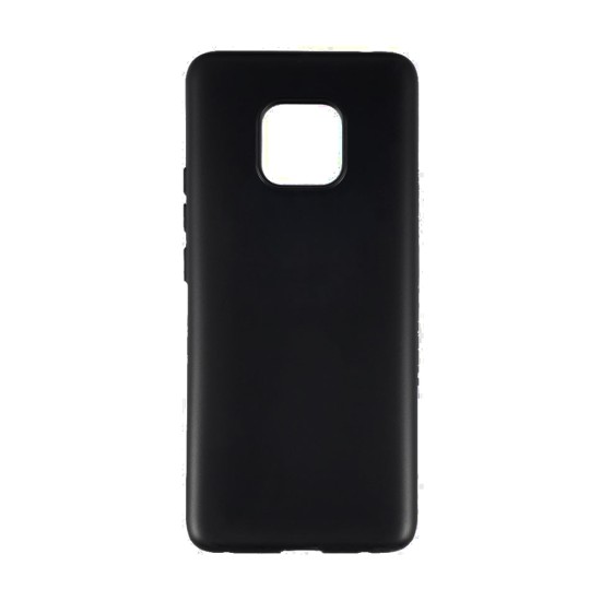 Capa de Silicone Macio para Huawei Mate 20 Pro Preto